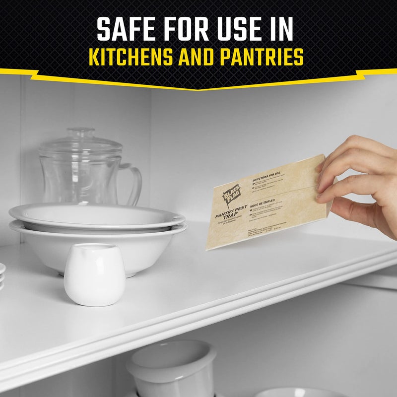 Black Flag Pantry Pest Glue Trap, 2 Count - Image 4